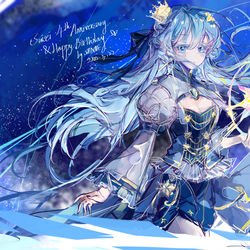This is a pixiv picture whose title is 星街すいせいお誕生日おめでとう🎉.