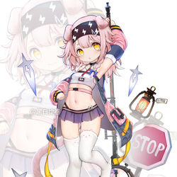 This is a pixiv picture whose title is 明日方舟 澄闪 20220322.