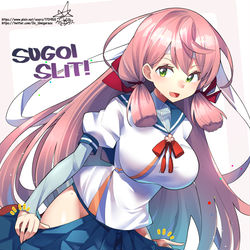 This is a pixiv picture whose title is エアインテーク.