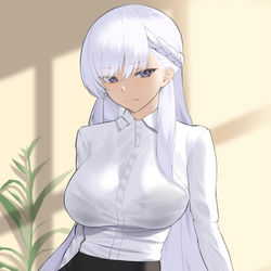 This is a pixiv picture whose title is Belfast.