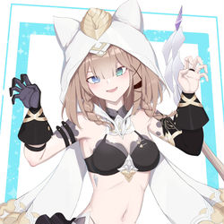 This is a pixiv picture whose title is 嗷呜！.