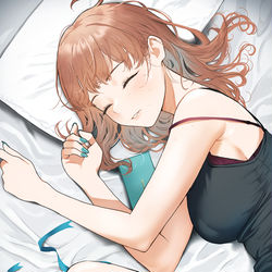 This is a pixiv picture whose title is ホワイトデーにもらったお菓子眺めててうれしい気分のまま寝落ちした.