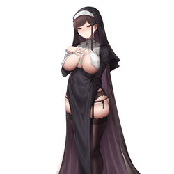 This is a pixiv picture whose title is シスター.