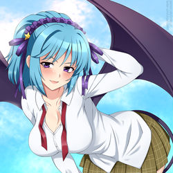 This is a pixiv picture whose title is Kurumu Kurono.
