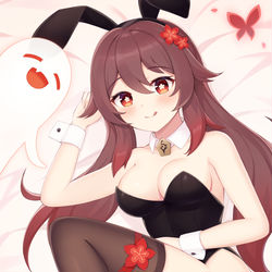 This is a pixiv picture whose title is 胡桃 👻.