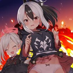 This is a pixiv picture whose title is Skeb.