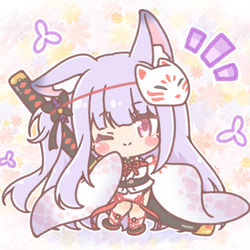 This is a pixiv picture whose title is 紙代なつめちゃん🌸.