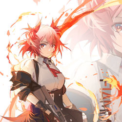 This is a pixiv picture whose title is Fiammetta.