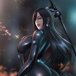 This is a pixiv picture whose title is 下平玲花.