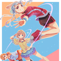 This is a pixiv picture whose title is 1.2.3!.