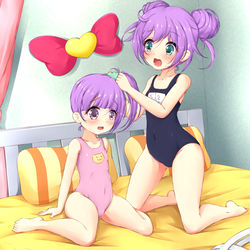 This is a pixiv picture whose title is [CM]らぁら & のん.