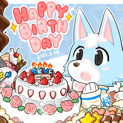 This is a pixiv picture whose title is リリィさんお誕生日おめでとうございます2022！！！！！！.