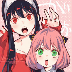 This is a pixiv picture whose title is SPY×FAMILY.