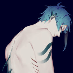 This is a pixiv picture whose title is 🐬.
