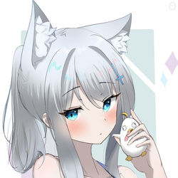 This is a pixiv picture whose title is 水着 シロコ.