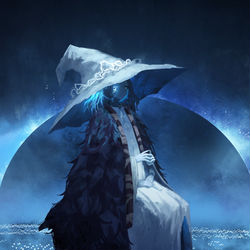 This is a pixiv picture whose title is 魔女.