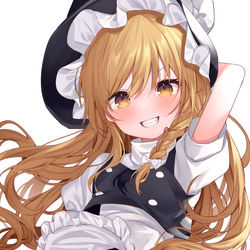 This is a pixiv picture whose title is 魔理沙.