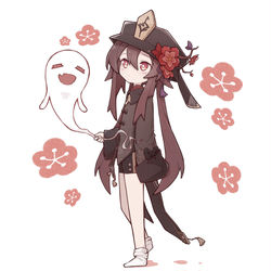 This is a pixiv picture whose title is Hutao.