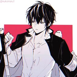This is a pixiv picture whose title is 雲雀さん.