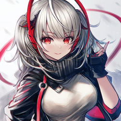 This is a pixiv picture whose title is ツインテールなWちゃん😈.