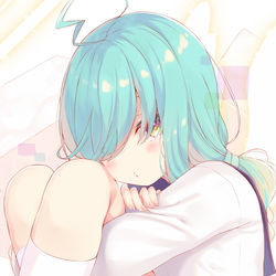 This is a pixiv picture whose title is 白制服娘.