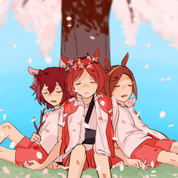 This is a pixiv picture whose title is 無題.