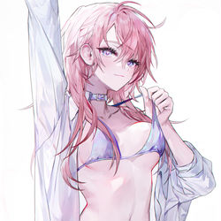 This is a pixiv picture whose title is OC.