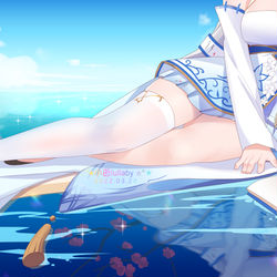 This is a pixiv picture whose title is 海天的雪糕.