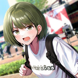 This is a pixiv picture whose title is 「早く行かないと物販並んじゃいますよ…！！」.