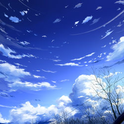This is a pixiv picture whose title is 白昼.