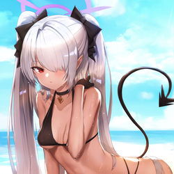This is a pixiv picture whose title is 銀鏡 イオリ.