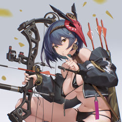 This is a pixiv picture whose title is 九条裟罗.