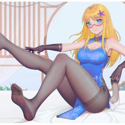 This is a pixiv picture whose title is 战舰少女R.