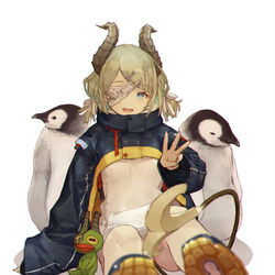 This is a pixiv picture whose title is ペンギン.