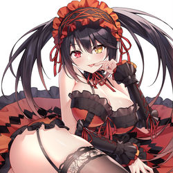 This is a pixiv picture whose title is 狂三.