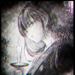 This is a pixiv picture whose title is 死神.