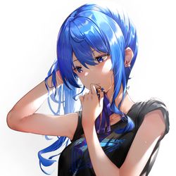 This is a pixiv picture whose title is 汗いいね～～.