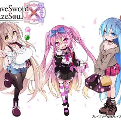 This is a pixiv picture whose title is 三姉妹【花見】.