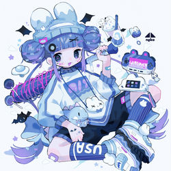 This is a pixiv picture whose title is わるいこ.