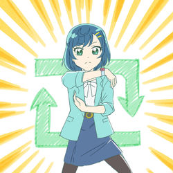 This is a pixiv picture whose title is スパイシーポーズ.