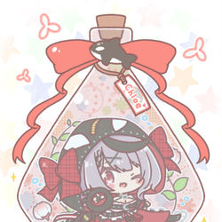 This is a pixiv picture whose title is ハーバリウムさかまたちゃん🎣.