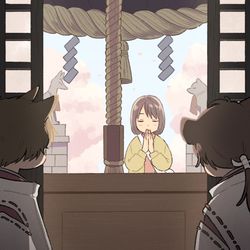 This is a pixiv picture whose title is 君の力で叶えた夢.