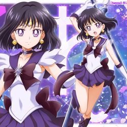 This is a pixiv picture whose title is セーラーサターン.