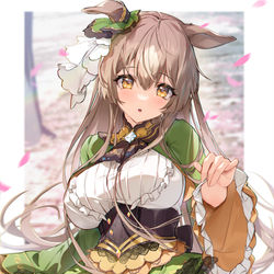 This is a pixiv picture whose title is サトノダイヤモンド.