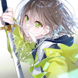 This is a pixiv picture whose title is 運命の少女.