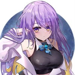 This is a pixiv picture whose title is Moona.