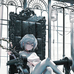 This is a pixiv picture whose title is 白の魔女.