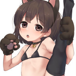 This is a pixiv picture whose title is i字バランスにゃー.
