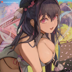 This is a pixiv picture whose title is 【白夜極光】Yao.