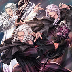 This is a pixiv picture whose title is 奇跡.